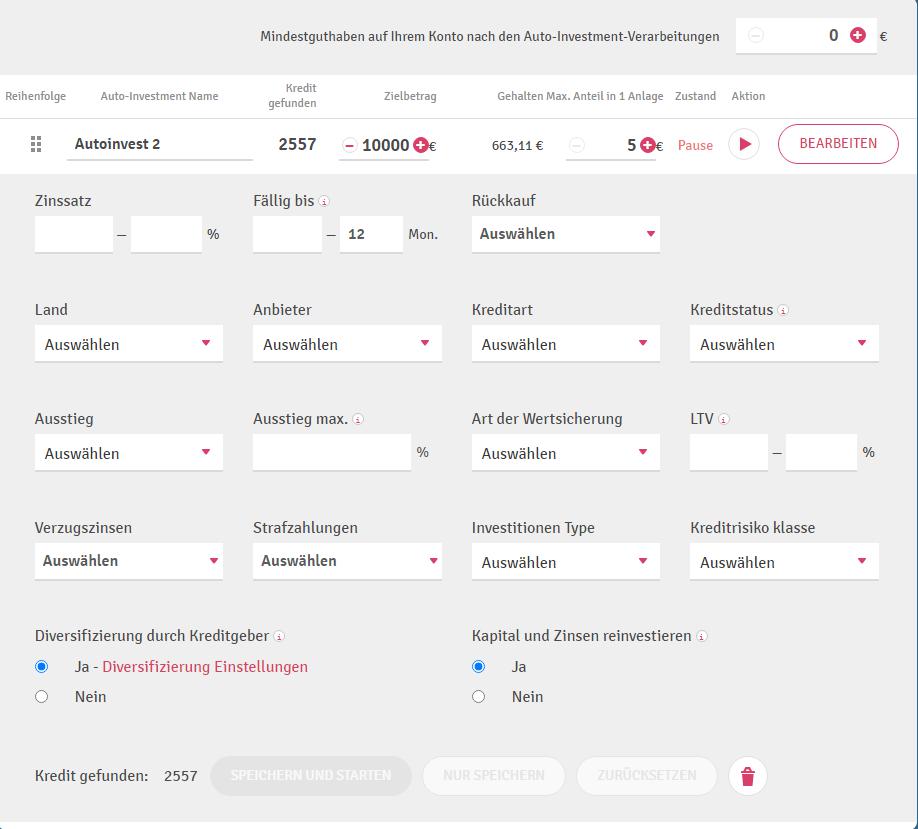 Bondster - Auto-Invest Schritt für Schritt Anleitung