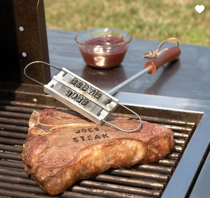Geschenkidee: BBQ Branding - Eigener Name auf sein Fleisch